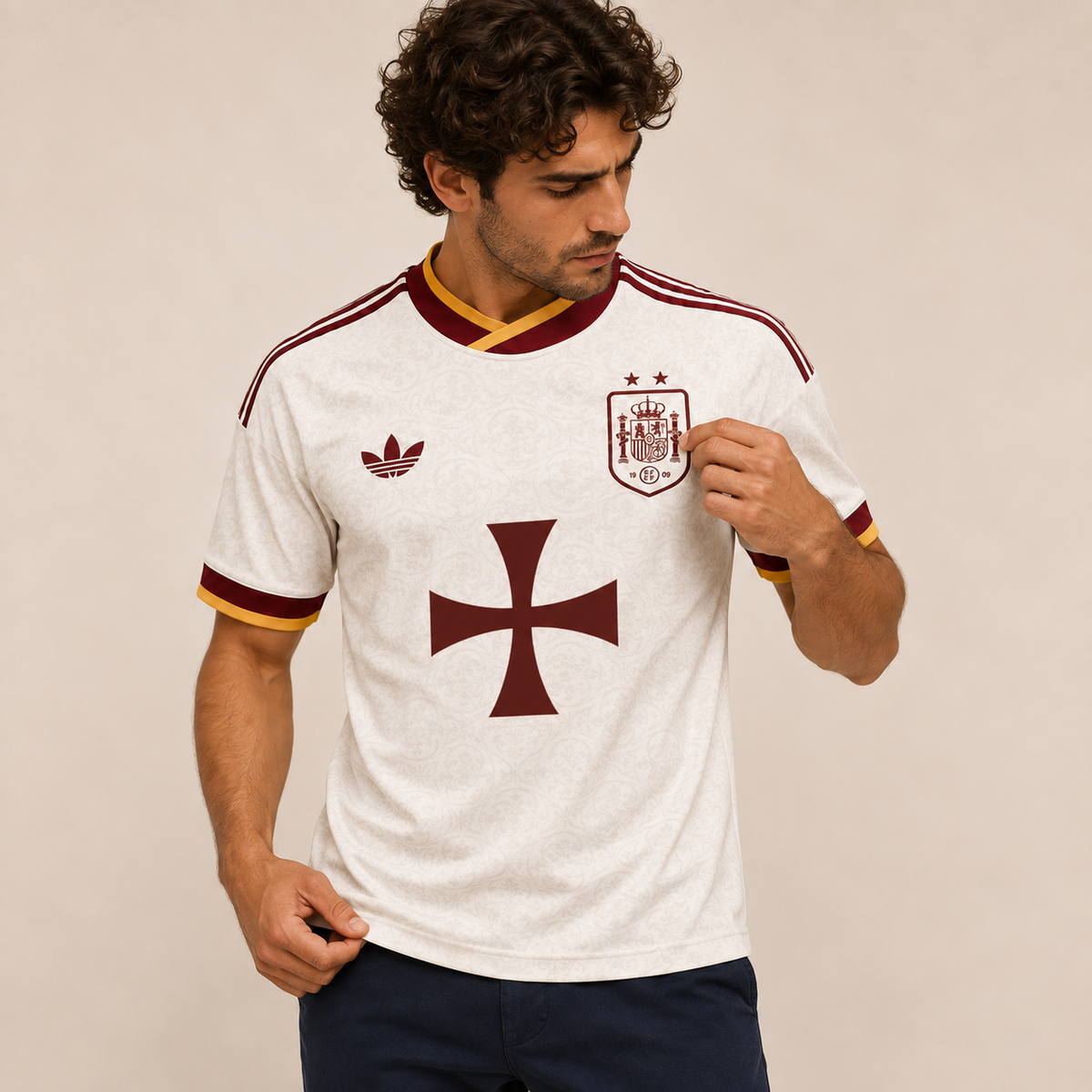 Camiseta España Templarios Cruz