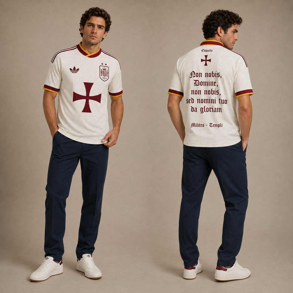 Camiseta España Templarios