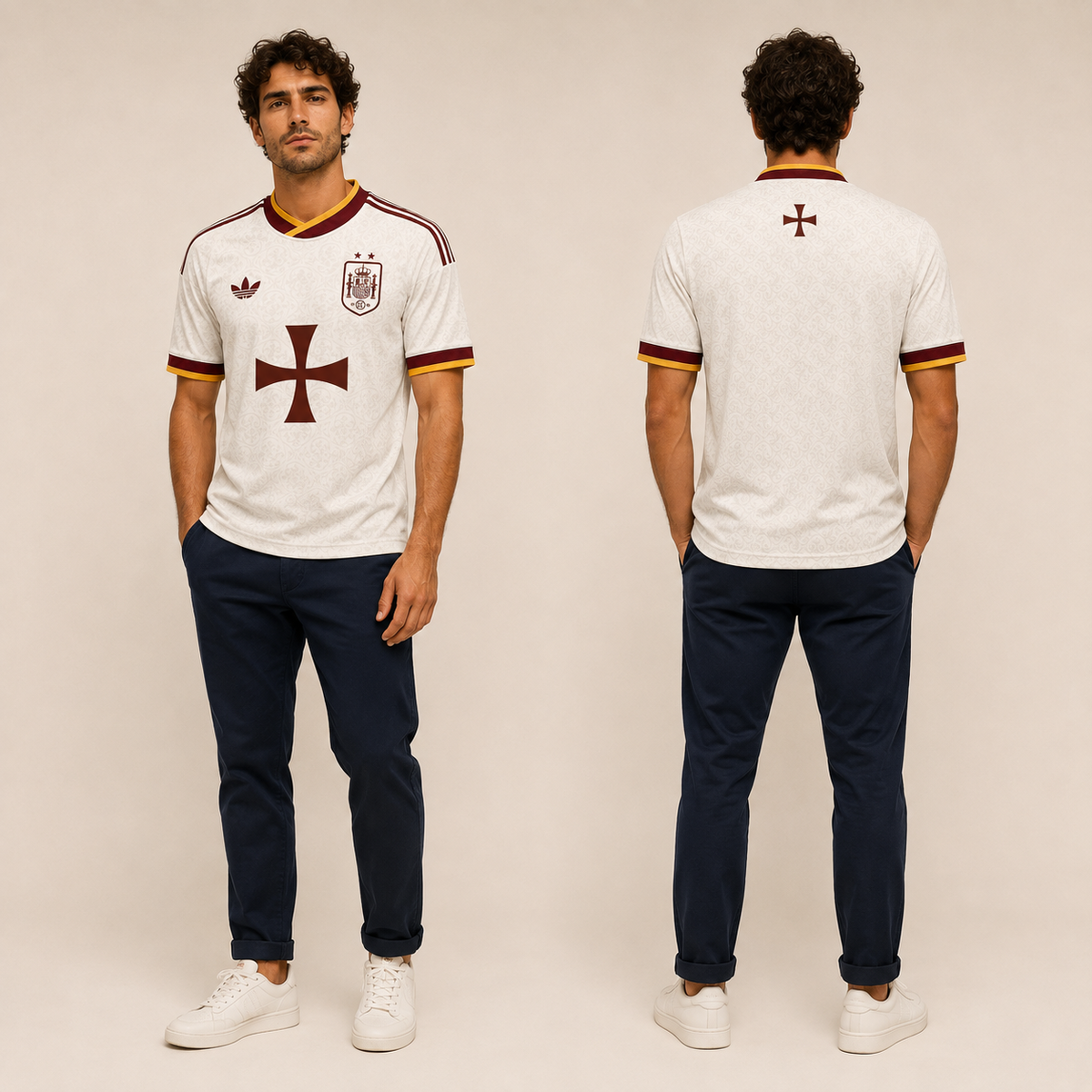 Camiseta España Templarios Cruz