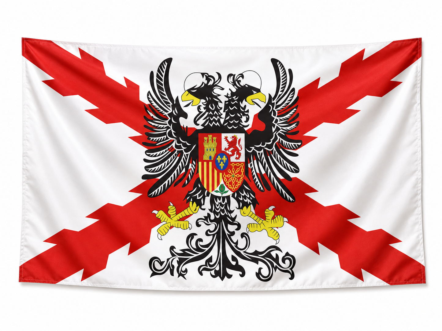 Bandera Cruz De Borgoña