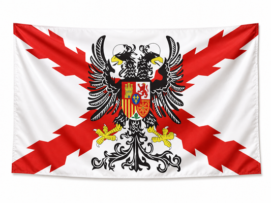Bandera Cruz De Borgoña