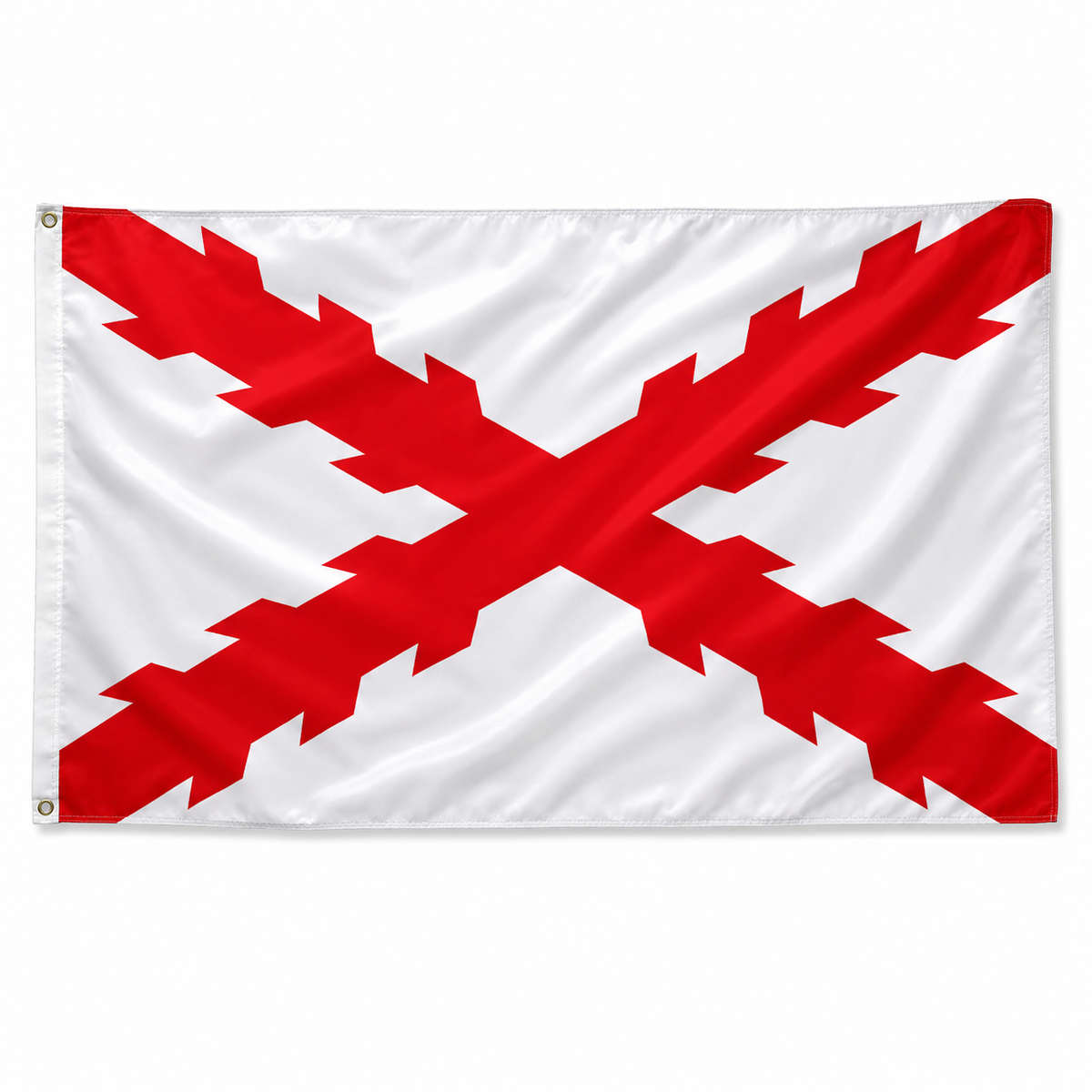 Burgundy Cross Flag