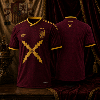 Camiseta Aspa España 1492 2 Estrellas