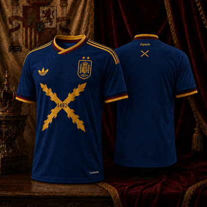 Camiseta Aspa España 1492 2 Estrellas